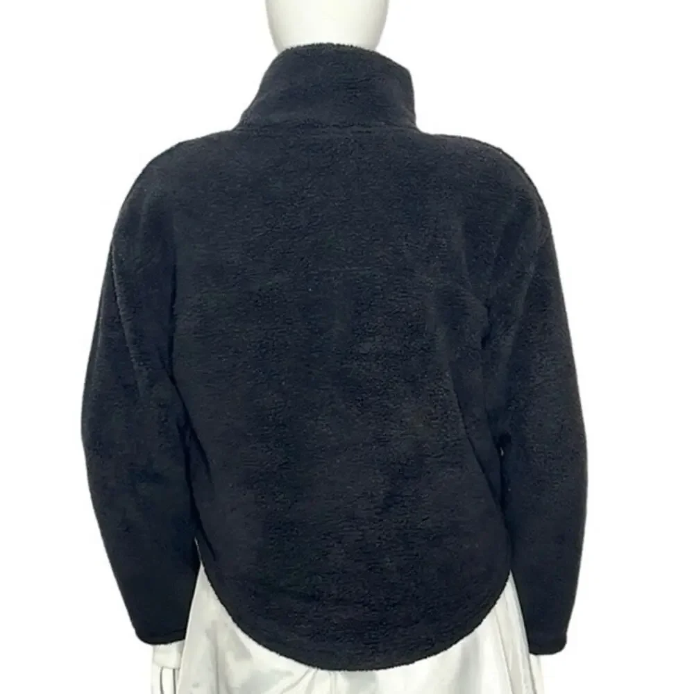 All in Motion‎ Cozy Cowl Neck Pullover Women XXL Black NEW Sherpa Fleece Pocket